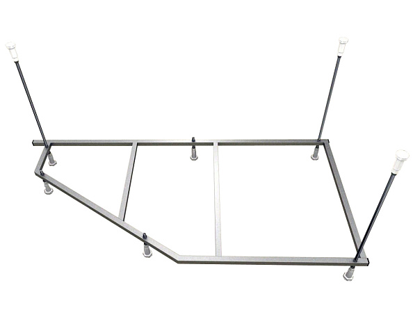 Сборный каркас к ванне Azario Kapris 170 см универсальный, шпильки (AV0063170K)