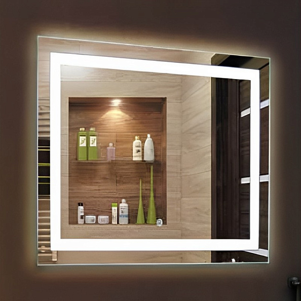 Зеркало с LED подсветкой Relisan DORIS Гл000025946, 90x70