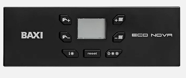 Газовый настенный котел Baxi ECO Nova 31 F (двухконтурный, закрытая камера) (100022347)