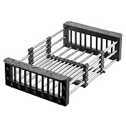 Универсальный телескопический коландер для кухонной мойки.