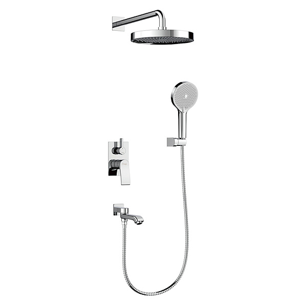 Душевая система встраиваемая FRAP F7175, хром