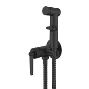 Гигиенический душ со смесителем встраиваемый ESKO BGBSMH, черный