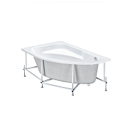 24F186000 WELNA монтажный комплект 160х100 (каркас, комплект креплений к стене, система слив перелив полуавтомат)