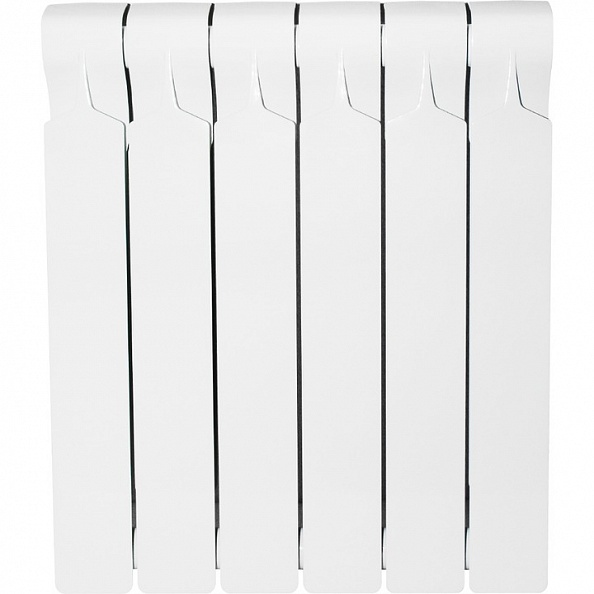 Радиатор алюминиевый Stout Vega 500 8 секций боковое подключение