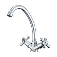 Смеситель Prohanss для кухни вентильный поворотный излив, хром (P11.41)