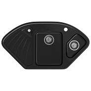 Кухонная мойка GranFest CORNER 1040E, черный