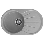 Кухонная мойка GranFest RONDO 750L, серый