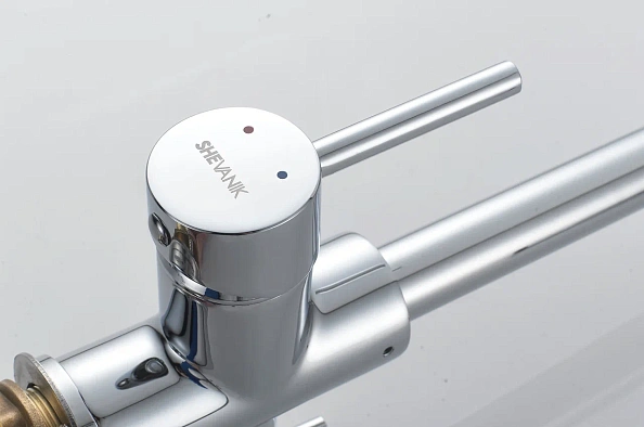 Смеситель для кухни с подключением фильтра Shevanik S128, хром