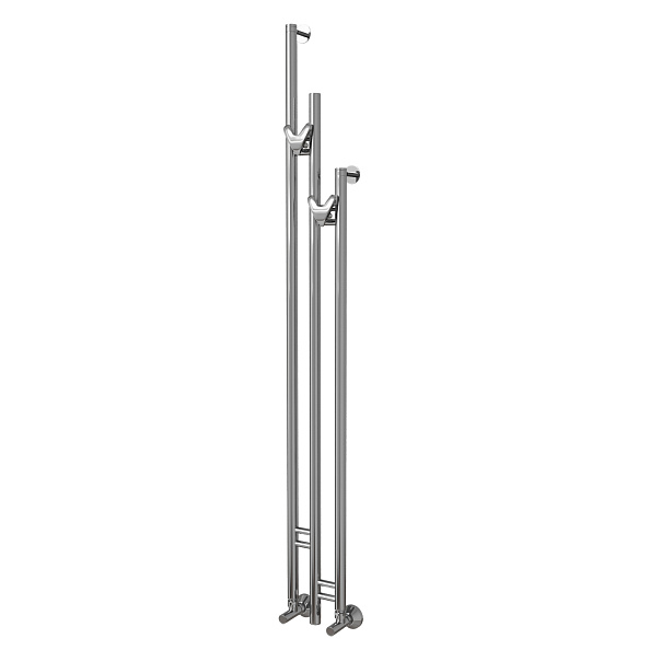 Полотенцесушитель MIXLINE водяной STAR 2 150/15 (1/2" ВР,вентиль угловой 3/4"х1/2" вн/нар) (556255)