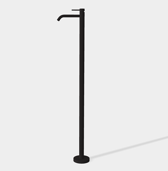 Смеситель для раковины Fima Carlo Frattini Spillo Up, черный матовый (F3031/PNNS)