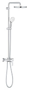 26673001 Tempesta System 250 Душевая система с однорычажным смесителем настенного монтажа, хром (замена арт. 26673000)