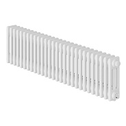 Трубчатый дизайн-радиатор Royal Thermo Insignia VC3030 28 секций, белый, нижнее подключение