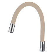 Гибкий излив 1/2″бежевый Savol S-CG12