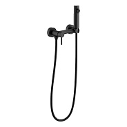 Смеситель с гигиенической лейкой черный (B55803-7)