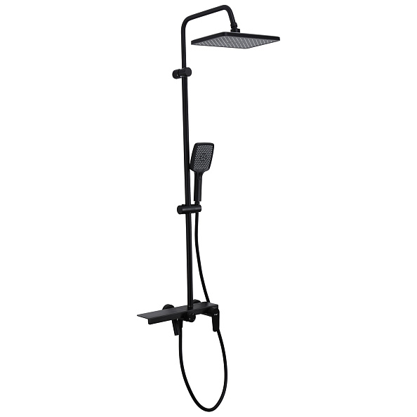 Душевая система FRAP F24203-6, черный