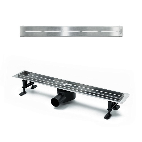 Душевой лоток TIMO Drain Protect 600, с вставкой SG20, сатин (DP20600-SG20600)