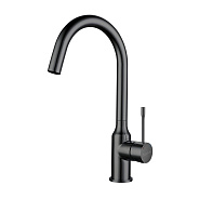 Смеситель для кухни Rivelato Garda 1923502, черный