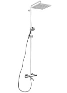 E26238-CP ATOM термостатическая душевая колонна (смеситель для ванны)