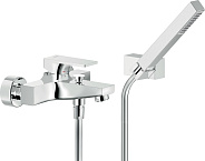 SE124110CR SEVEN смеситель для ванны с душевым набором