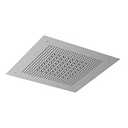 Верхний душ Almar Velvet, 380х380, нержавеющая сталь брашированная (E044282.BS)