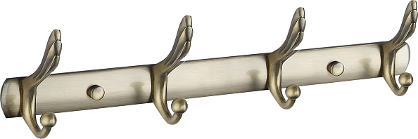 Планка с крючками  Savol 4 крючка (S-00114C)