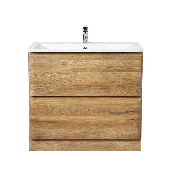 База под раковину напольная BelBagno Albano 900х810х450 мм, Rovere Rustico (ALBANO-900-2C-PIA-RR)