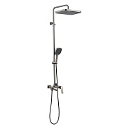 Душевая система GAPPO G2428-9, оружейная сталь