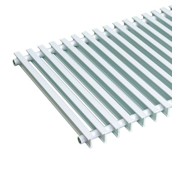 Решетка декоративная белая RAL9016 Techno 200x3000 мм