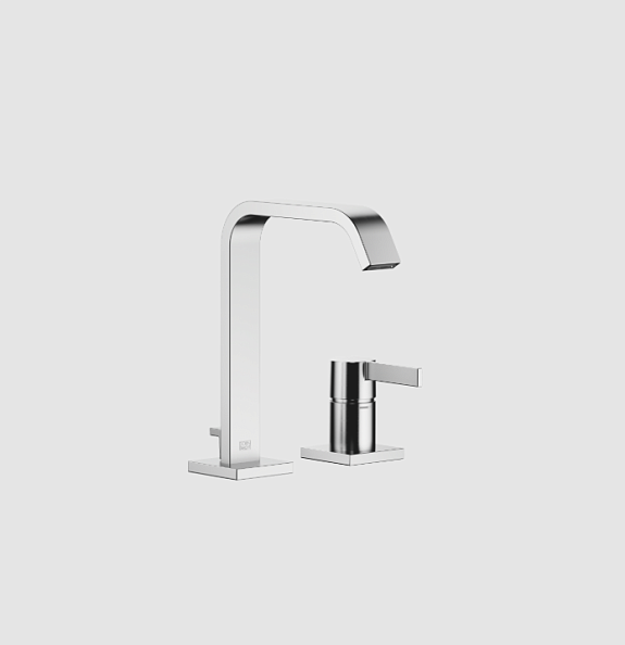 Смеситель для раковины Dornbracht Imo, со сливным гарнитуром, хром сатинированный (29.217.671.93)