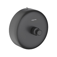 AQ4994MB веревка для белья 2,5 м в комплекте с держателем, матовый черный