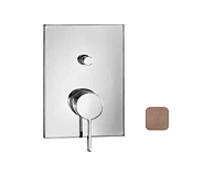 Смеситель для душа Almar Core, на 2 потребителя, с переключателм, Copper Brushed PVD (E186542.CO)