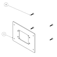 Комплект креплений Almar для изделия панели №1 (E003154)