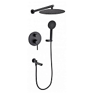 Душевая система встраиваемая Grocenberg GB5001BL, черный