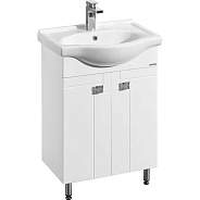 1A1796K0FG010 Набор: 1A179601FG010 Тумба-умывальник Фиджи 60/ 1WH110268 раковина Селигер-60