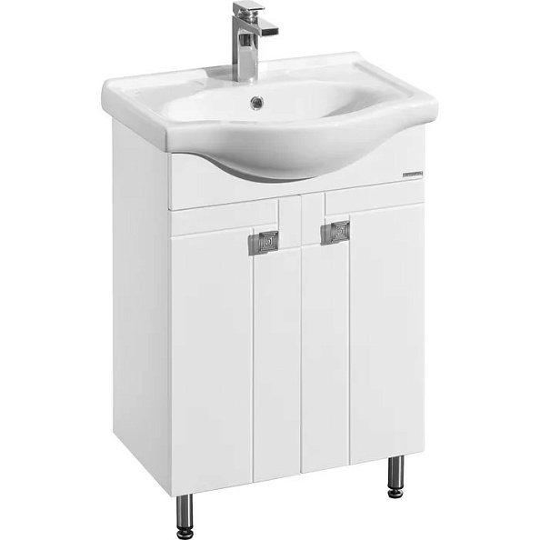 1A1796K0FG010 Набор Aquaton: 1A179601FG010 Тумба-умывальник Фиджи 60/ 1WH110268 раковина Селигер-60