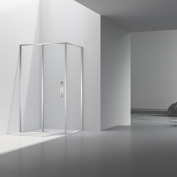 Душевой уголок Vincea Slim 8mm (VSR-4SLP9012CL) 1200х900 мм, хром, стекло прозрачное