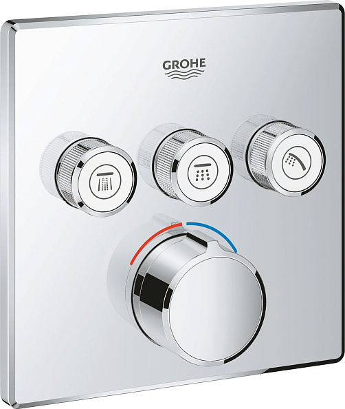 Смеситель для душа GROHE SmartControl встраиваемый без подключения шланга, хром (арт. 29149000)