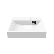 Раковина над стиральной машиной MIXLINE "ЛЕРОН" 60*60 ш*г, с кронштейнами (MIXLINE) (557083)