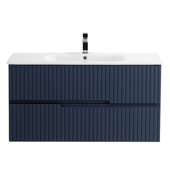 База под раковину подвесная Cezares Duet 970х450х500, Grafito (DUET-1000-2C-SO-GR-P)