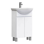 Тумба с раковиной напольная VIGO Wing tn.WIN.BAL.50.2D белый, 50 см