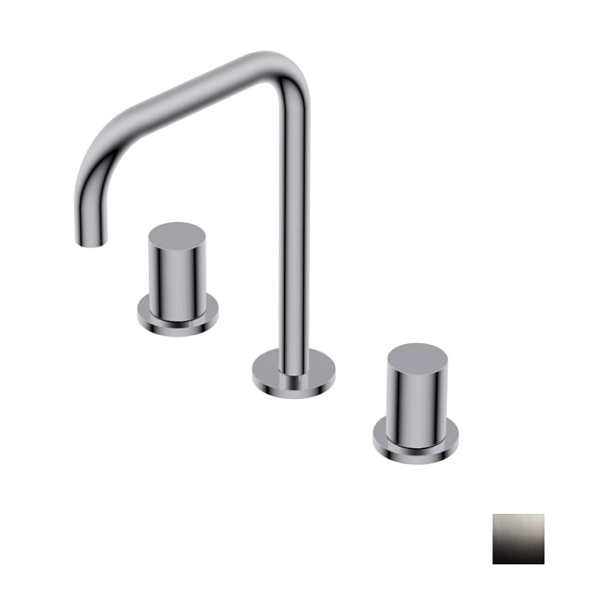 Смеситель для раковины Ritmonio Diametro35 S, Brushed Black Chrome (PR52AE201BLX)