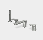 Смеситель для ванны и душа Fima Carlo Frattini Fit, хром (F3394NCR)