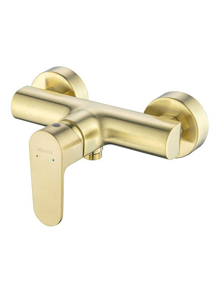 AQ1260BG ОБЕРОН смеситель для душа, шлиф. золото