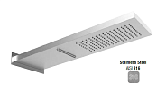 Верхний душ Almar Wall Mounted head showers, 537х165, AISI 316 (E044199.316)