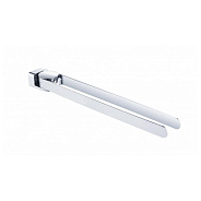 Полотенцедержатель двойной Grocenberg AC0055CR, хром