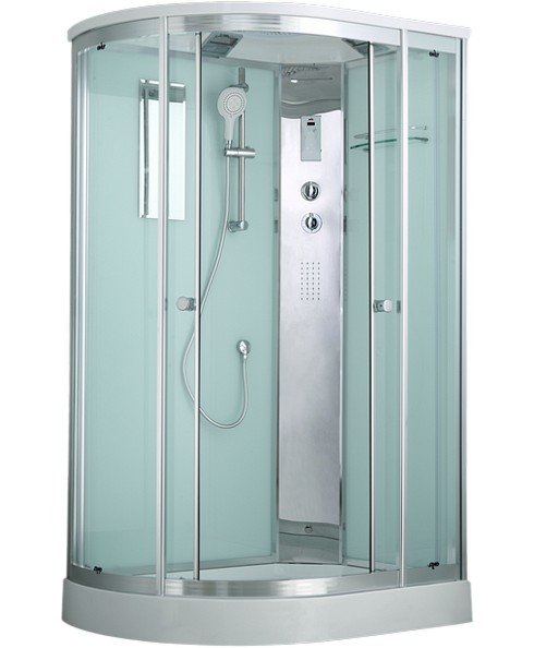 Душевая кабина Timo Comfort Fabric Glass 120*85*220  (T-8802RF)