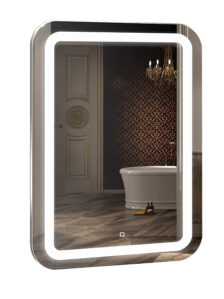 Зеркало SILVER MIRRORS 400*700 сенсорный выключатель Мальта (ФР-00001372)