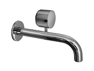 Смеситель для раковины Fantini AF/21 Fukasawa, матовая натуральная сталь (27 93 A613B)