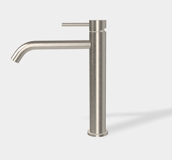 Смеситель для раковины Fima Carlo Frattini Spillo Up, брашированный никель (F3031LXSSN)