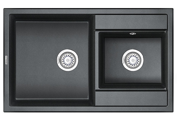 Кухонная мойка GRANULA (8201, ШВАРЦ)